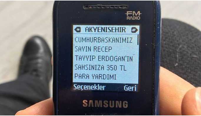 Sosyal Yardımlaşma Vakfı’nın yaptığı yardım Erdoğan’a mal edildi!