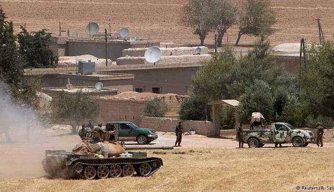 TSK, Tel Rıfat'taki YPG mevzilerini vurdu