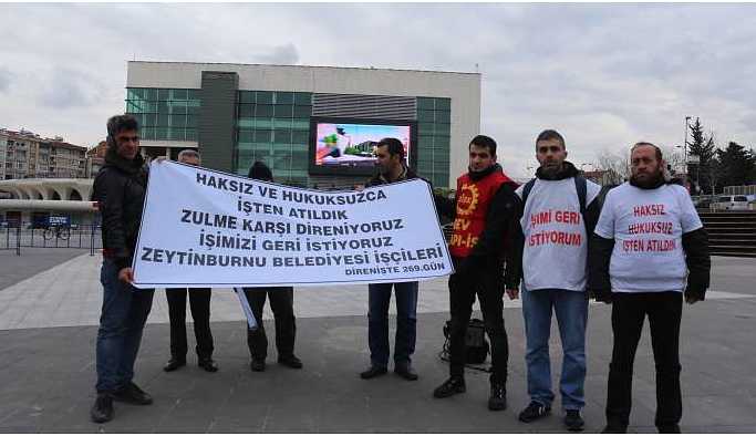 Yılın ilk gününde işlerini geri istedilir