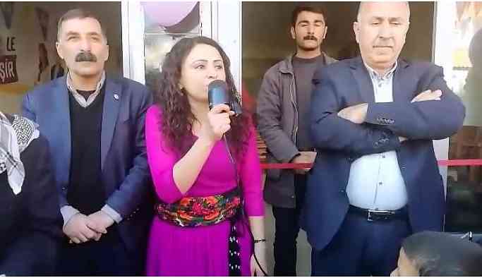 Büro açılışına polis müdahalesi: Eşbaşkan adayı gözaltına alındı