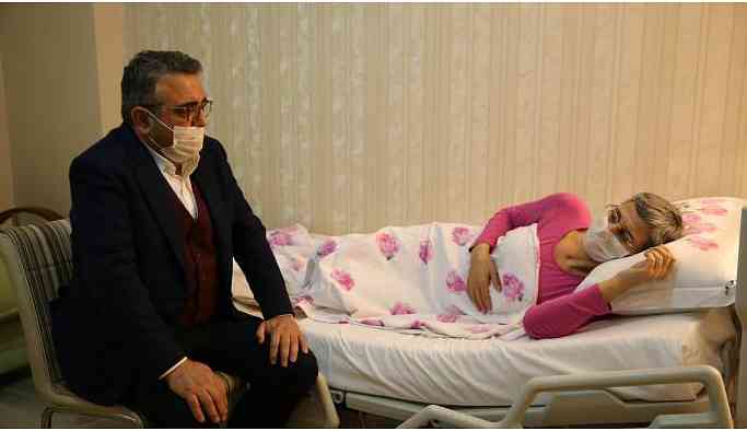 CHP’li Tanrıkulu Leyla Güven’i ziyaret etti