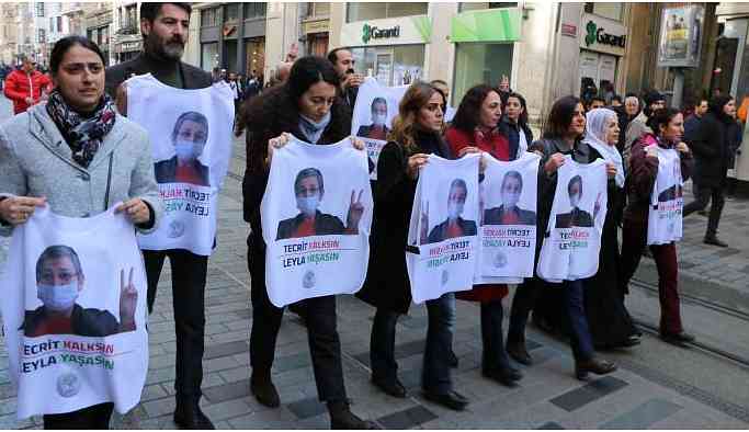 HDP'li vekiller Galatasaray'a yürüdü: Soylu'ya selam söyleyin