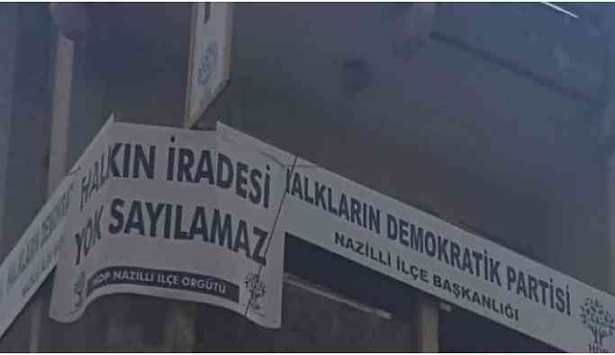 HDP Nazilli binasına polis baskını: Eşbaşkan gözaltına alındı