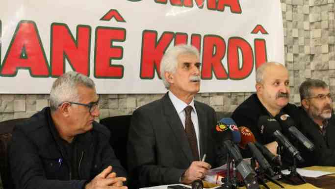 Hedef Kürtçenin resmi dil olması ve Kürt Dil Kurumu’nun kurulması