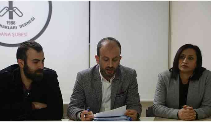 İHD: 2018'de Adana'da bin 166 kişinin 'ifade özgürlüğü' yok sayıldı!