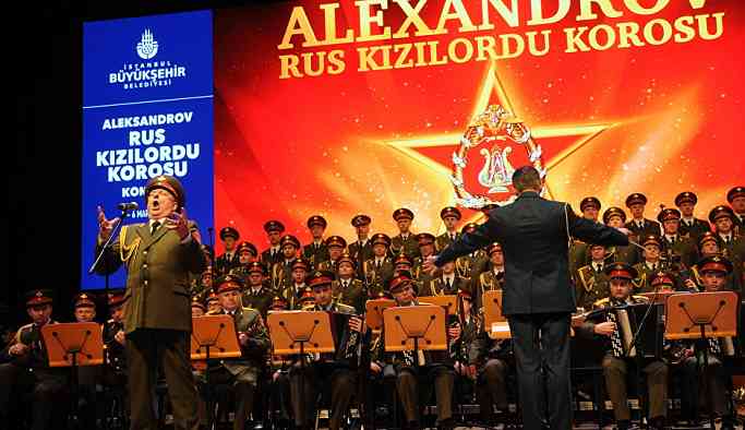 Kızılordu Korosu Türkiye'ye geliyor
