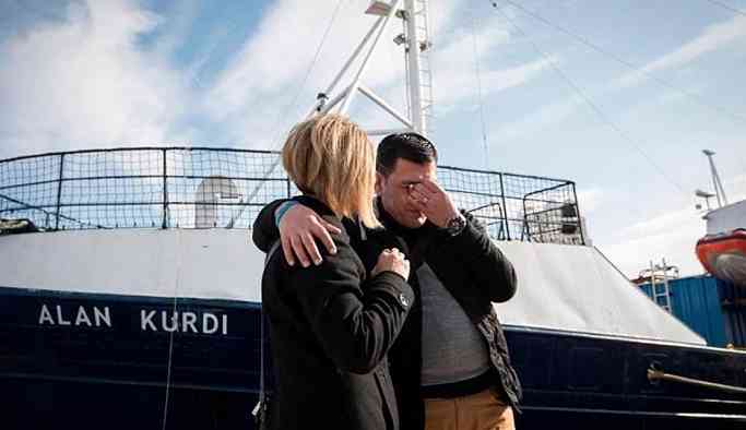 Kurtarma gemisine Aylan Kurdi'nin adı verildi