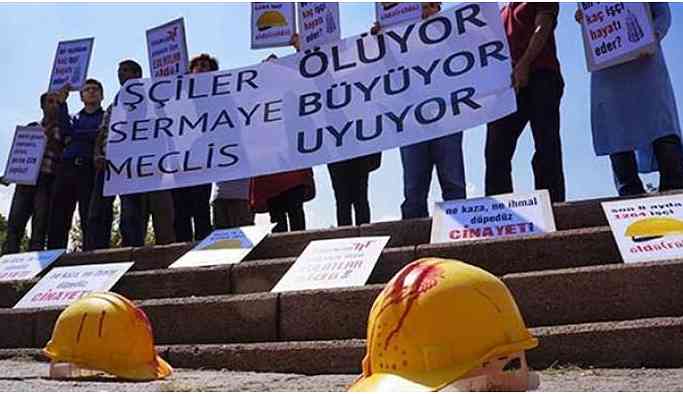 Ocak ayında en az 155 işçi can verdi