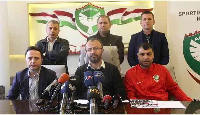 Amedspor Başkanı: Algı operasyonu gerçeği yansıtmıyor