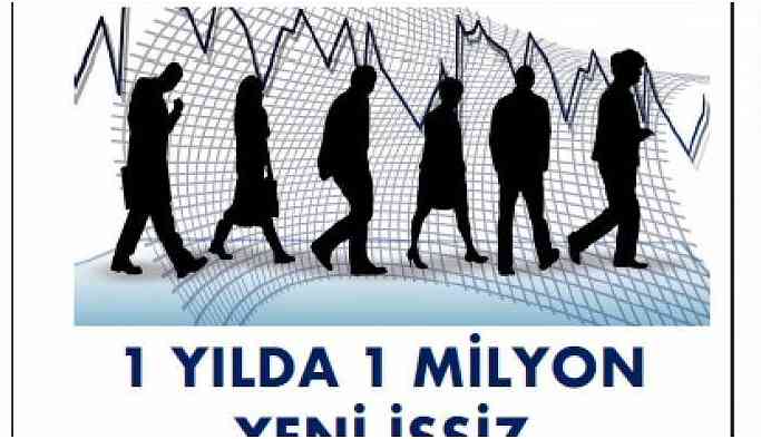 DİSK-AR: İşsizlikte adeta bir deprem yaşanıyor