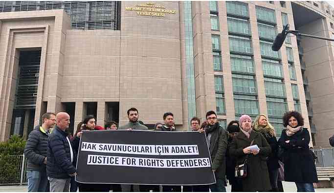Hak savunucularının davasında mütalaa istendi