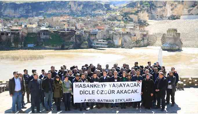 'Hasankeyf'in unutturulmaması için mücadeleye devam'