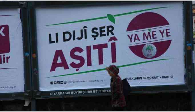HDP afişlerine yönelik toplatma kararına itiraz