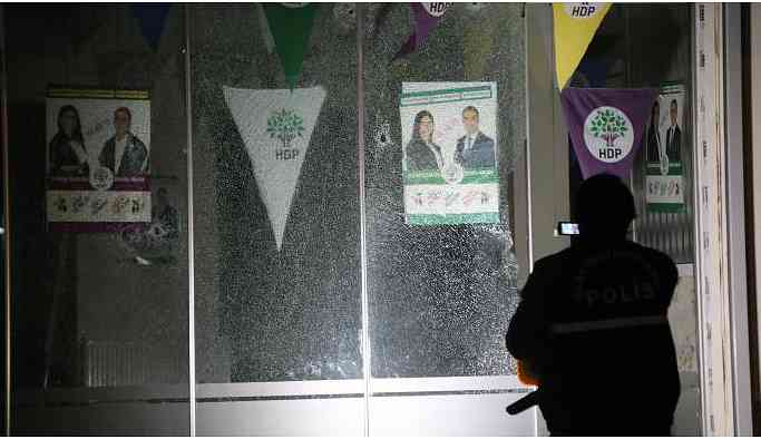 HDP bürosuna silahlı saldırı