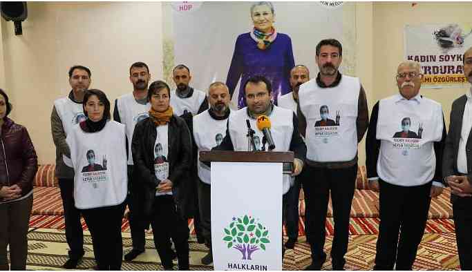 HDP Diyarbakır İl Örgütü'ndeki açlık grevcilerinden Yusuf Ateş tutuklandı