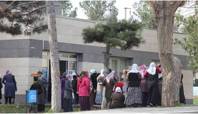 Kayyum seçim öncesi gıda yardımına başladı