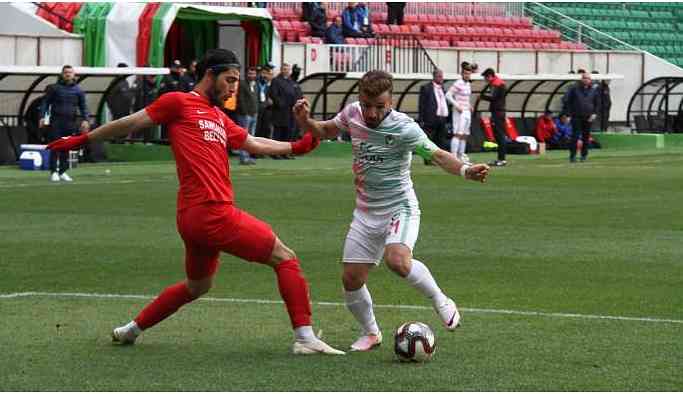 Seyircisiz karşılaşmada Amedspor maçtan galip ayrıldı