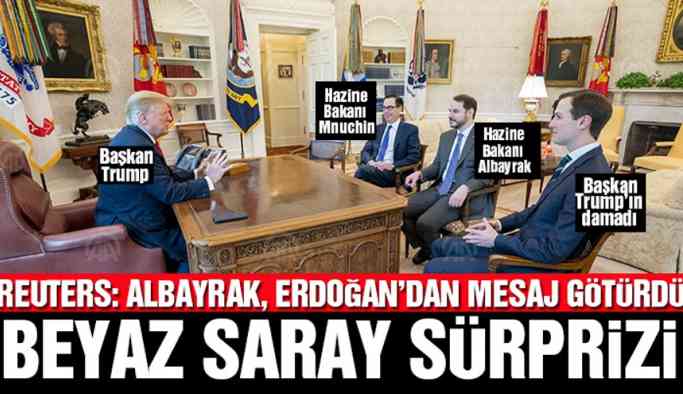 Albayrak, Trump ile görüştü