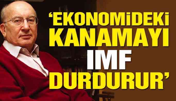 Ekonomideki kanamayı IMF durdurur