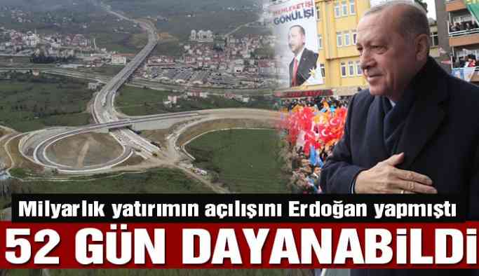 Milyarlık yatırım 52 gün dayanabildi