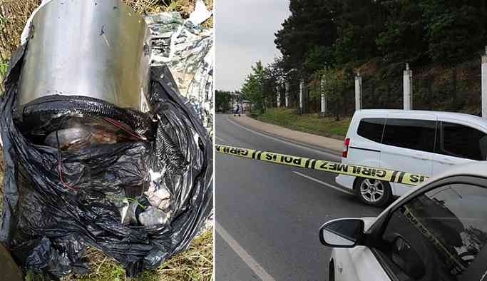 İstanbul Ümraniye'de ormanlık alanda bomba bulundu