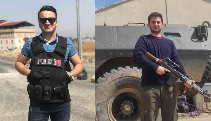 Polisler kaza yaptı: 2 ölü, 1 yaralı