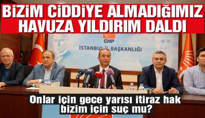 CHP’li Tezcan: Bizim ciddiye almadığımız havuza Binali Yıldırım daldı