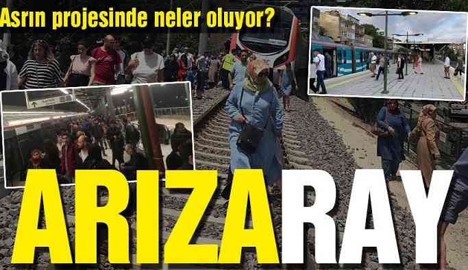 Marmaray hattında neler oluyor? ArızaRay!