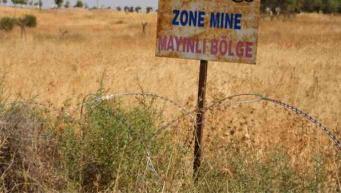 Toprağa gömülü 1 milyondan fazla mayın var