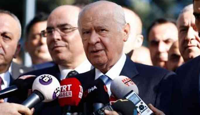 Bahçeli’den flaş ‘erken seçim’ açıklaması