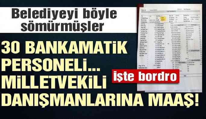 Belediyeyi Böyle Sömürmüşler! İşte Sömürü Belgeleri...