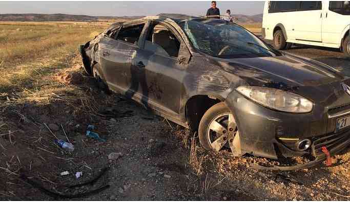 Diyarbakır-Bingöl yolunda kaza: 2 yaralı