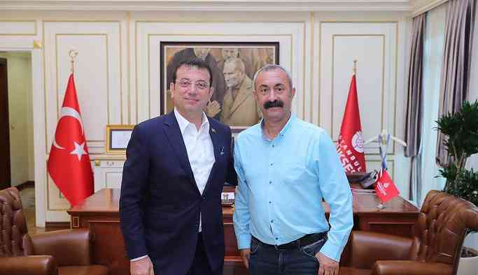 Ekrem İmamoğlu'nu ziyaret eden Komünist Başkan: Böyle kapıların olduğunu bilmiyorduk
