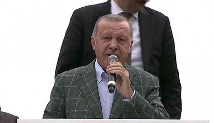 Erdoğan: Batı tehdit sallıyor, biz tehdit mehdit dinlemeyiz