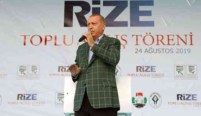 Erdoğan: İstanbul'u sel götürüyor beyefendi tatilde