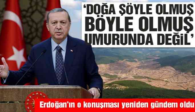 Erdoğan’ın o konuşması yeniden gündem oldu