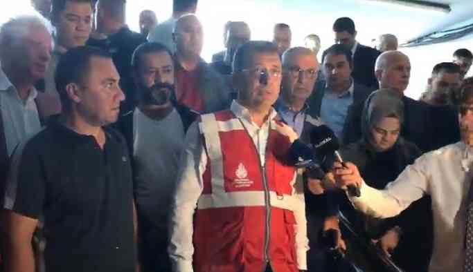 İmamoğlu: Meteoroloji’den ikaz çok geç geldi