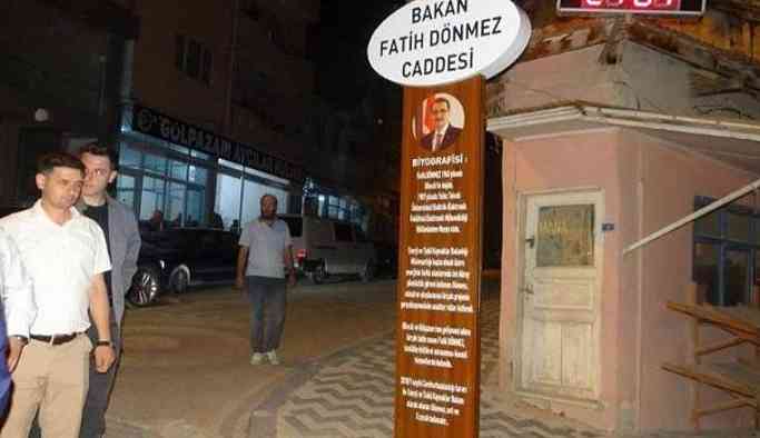 Komutanın adı çizildi Bakan'ın ismi verildi!