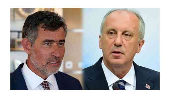 Muharrem İnce’den Metin Feyzioğlu’na çağrı