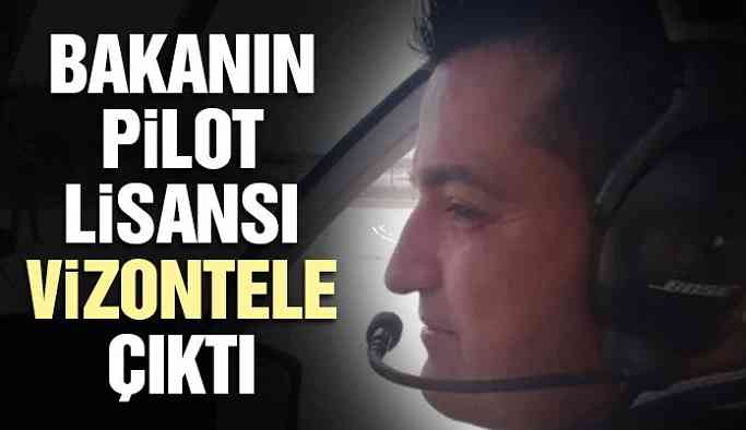 Pakdemirli’nin pilot lisansı vizontele çıktı!