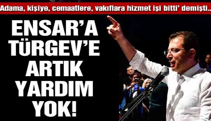 Son dakika… İmamoğlu vakıflara aktarılan kaynakları açıkladı! Protokoller feshedildi!