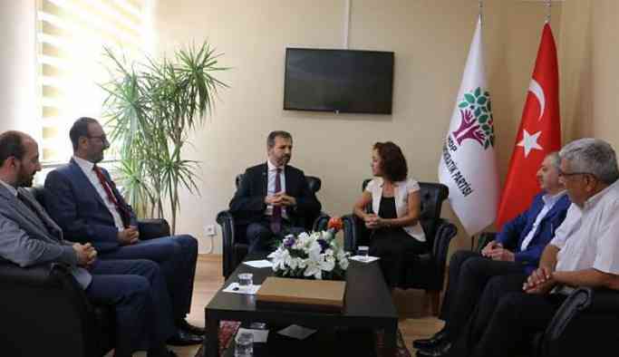 Üç Partiden HDP'ye bayram ziyareti