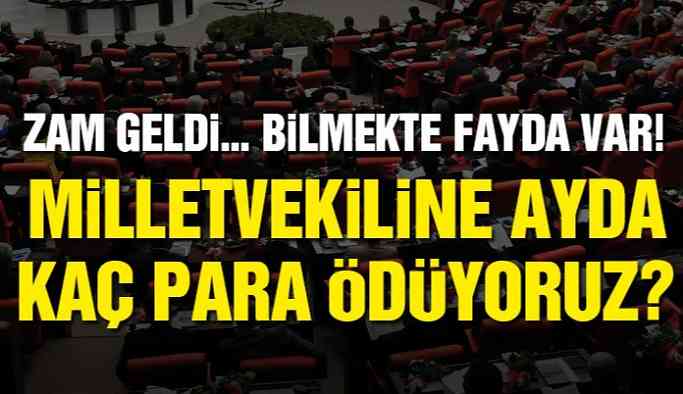 Milletvekili maaşına 941 TL zam: Yeni vekil maaşı belli oldu