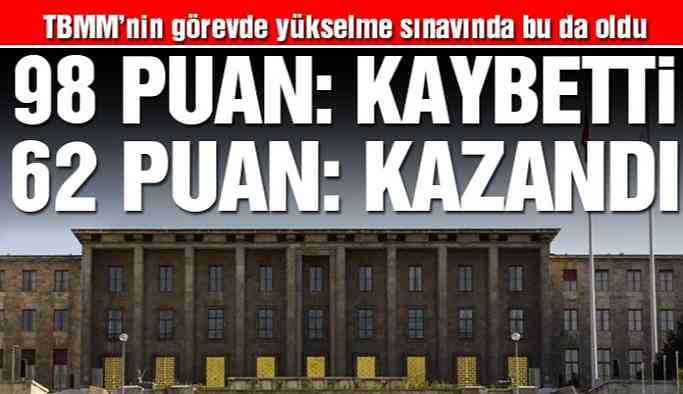 98 puan alan elendi 62 puan alan terfi ettirildi