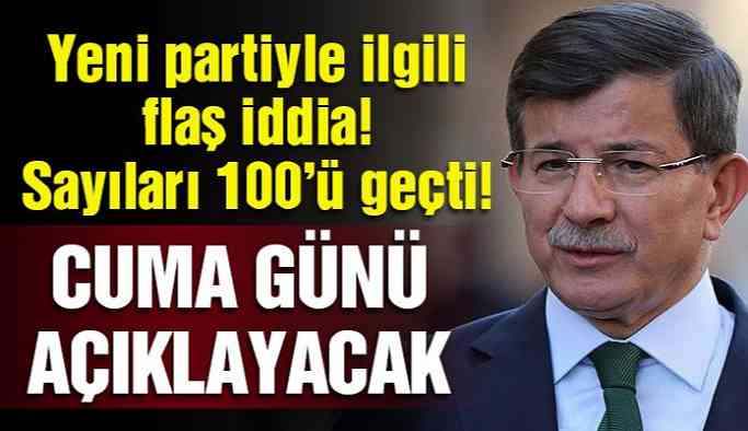 Ahmet Davutoğlu’ndan yeni bir hamle!