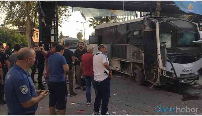 Sondakika... Çevik kuvvet polisine bombalı saldırı: Çok sayıda yaralı var