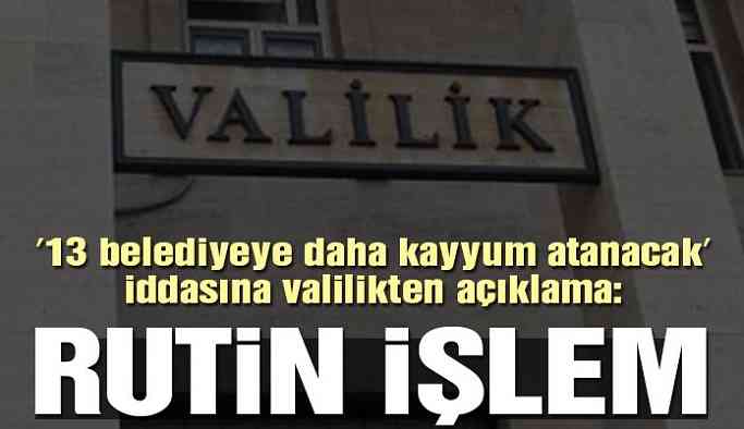 Diyarbakır Valiliği'nden ilçe belediyeler için kayyum açıklaması