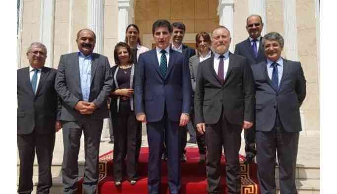 HDP'den Barzani'ye ziyaret