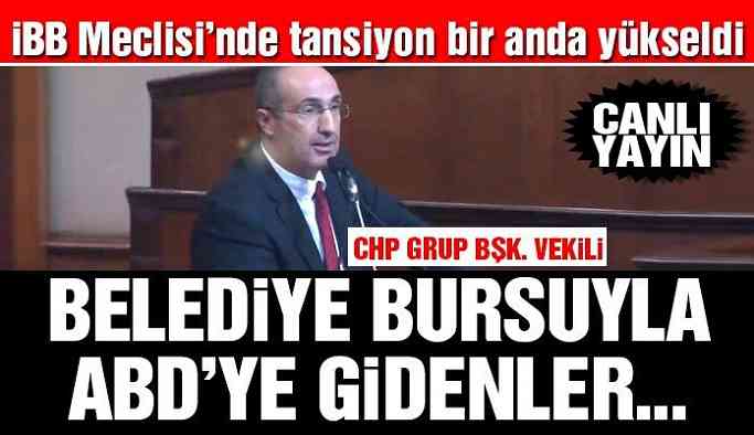 İBB Meclisi’nde ‘kıyak burs’ tartışması