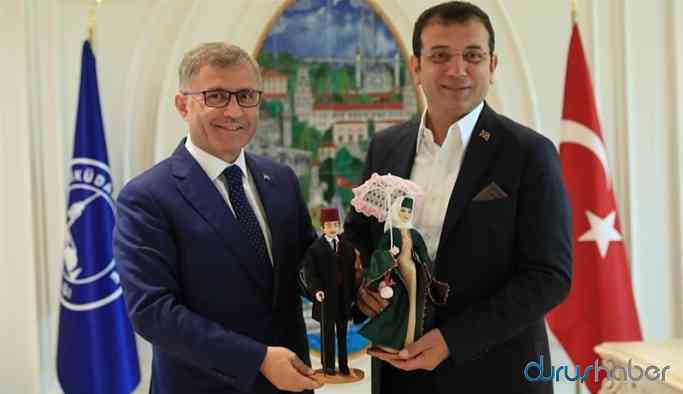 İmamoğlu AKP'li belediyeyi ziyaret etti